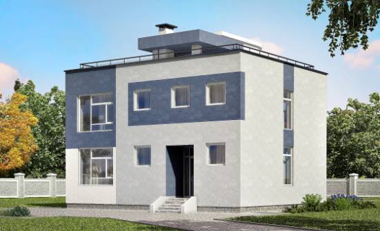 180-005-П Проект двухэтажного дома, средний дом из твинблока Советск | Проекты домов от House Expert