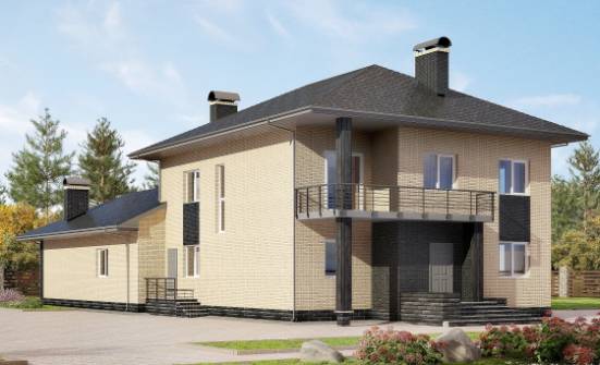 305-003-Л Проект двухэтажного дома, уютный домик из газобетона Калининград | Проекты домов от House Expert